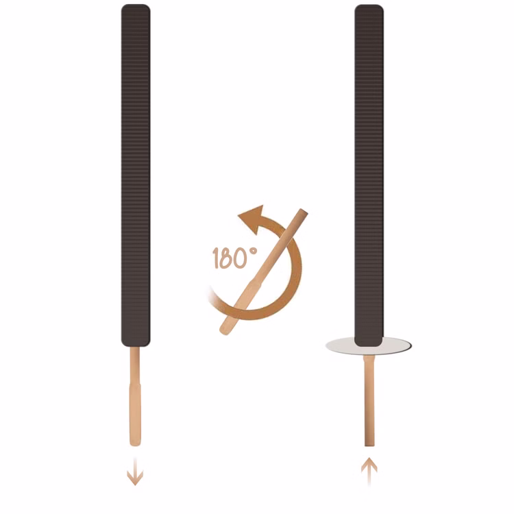10 Stück 100 Min. Brenndauer Fackel 60cm lang gehobene Qualität Wachsfackel Fackelwanderung Hexenfeuer Grillparty Garten Deko 10 Stück 100 Min. Brenndauer Fackel 60cm lang gehobene Qualität Wachsfackel Fackelwanderung Hexenfeuer Grillparty Garten Deko