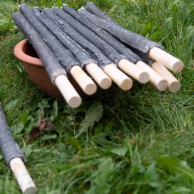50 Fackeln 120 Min. Brennzeit 65 cm lang Wanderung 2 h Fackel Wachstuchfackel lange Brenndauer Garten Deko Sommer-Party Grillabend Fackelwanderung