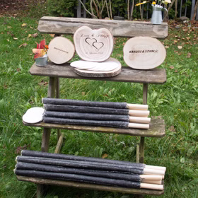 50 Fackeln 120 Min. Brennzeit 65 cm lang Wanderung 2 h Fackel Wachstuchfackel lange Brenndauer Garten Deko Sommer-Party Grillabend Fackelwanderung