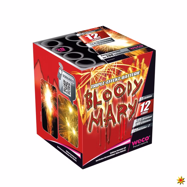 Weco Bloody Mary Feuerwerk Onlineshop Geburtstagsfeuerwerk Hochzeitsfeuerwerk Weco Bloody Mary Feuerwerk Onlineshop Geburtstagsfeuerwerk Hochzeitsfeuerwerk
