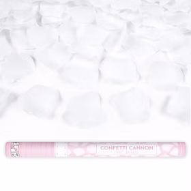 Konfettikanone weiße Rosenblätter 60cm Hochzeit Trauung Hochzeitsdeko Deko Shooter weiße Blütenblätter Konfettikanone weiße Rosenblätter 60cm Hochzeit Trauung Hochzeitsdeko Deko Shooter weiße Blütenblätter