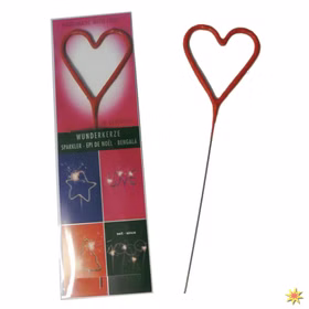 Herz Wunderkerze Rot Wunderkerzen Hochzeit kaufen