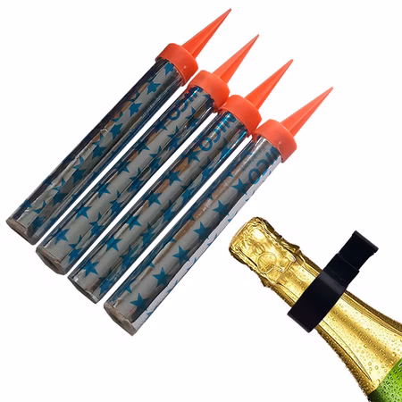 Flaschenclip mit 4 Eisfontänen 30 Sek. Halterung für Sektflasche Zimmerfontäne Universalhalterung für Flaschen Einsatz in Diskotheken Bars Restaurants Geburtstag Party-Zubehör Hochzeit Flaschenclip mit 4 Eisfontänen 30 Sek. Halterung für Sektflasche Zimmerfontäne Universalhalterung für Flaschen Einsatz in Diskotheken Bars Restaurants Geburtstag Party-Zubehör Hochzeit