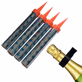 Flaschenclip mit 4 Eisfontänen 30 Sek. Halterung für Sektflasche Zimmerfontäne Universalhalterung für Flaschen Einsatz in Diskotheken Bars Restaurants Geburtstag Party-Zubehör Hochzeit Flaschenclip mit 4 Eisfontänen 30 Sek. Halterung für Sektflasche Zimmerfontäne Universalhalterung für Flaschen Einsatz in Diskotheken Bars Restaurants Geburtstag Party-Zubehör Hochzeit