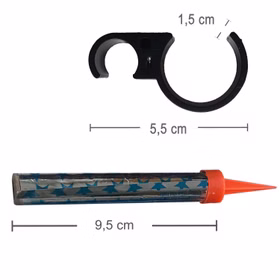 Flaschenclip mit 4 Eisfontänen 30 Sek. Halterung für Sektflasche Zimmerfontäne Universalhalterung für Flaschen Einsatz in Diskotheken Bars Restaurants Geburtstag Party-Zubehör Hochzeit Flaschenclip mit 4 Eisfontänen 30 Sek. Halterung für Sektflasche Zimmerfontäne Universalhalterung für Flaschen Einsatz in Diskotheken Bars Restaurants Geburtstag Party-Zubehör Hochzeit