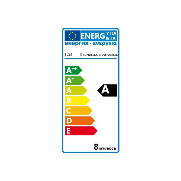Spektrum A++ bis E Energieeffizienzklasse A Spektrum A++ bis E Energieeffizienzklasse A
