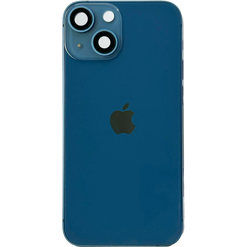 Original Apple iPhone 13 Backcover Gehäuse Blue Blau Sehr Gut Original Apple iPhone 13 Backcover Gehäuse Blue Blau Sehr Gut