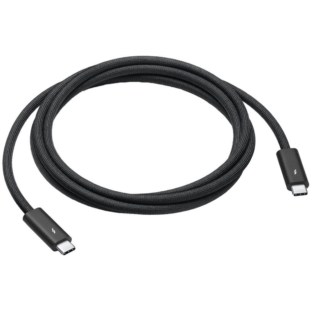 Apple Thunderbolt 4 Pro Kabel 1.8m USB-C 40Gbps 100W Schwarz Neu Apple Thunderbolt 4 Pro Kabel 1.8m USB-C 40Gbps 100W Schwarz Neu