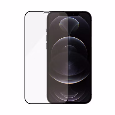 PanzerGlass SP iPhone 12/12 Pro CF E-to-E schwarz antibakt.