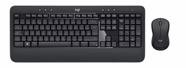 Logitech MK540 Advanced kabelloses Tastatur/Maus Set schwar