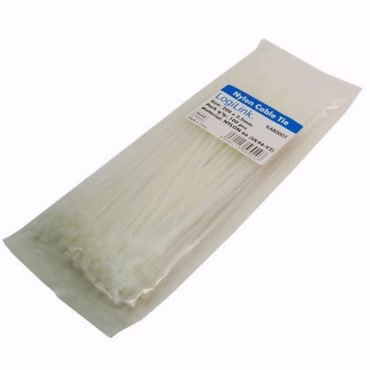 LogiLink KAB0003 Kabelbinder Nylon Weiß