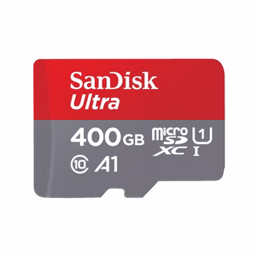 400GB SanDisk Ultra MicroSDXC 120MB/s +Adapter
