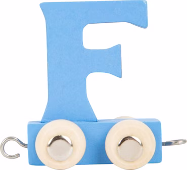 Buchstabenzug bunt F