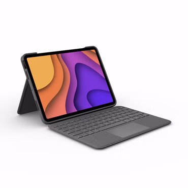 Logitech Folio Touch iPad Air 10,9' 4/5Gen QWERTZ grau
