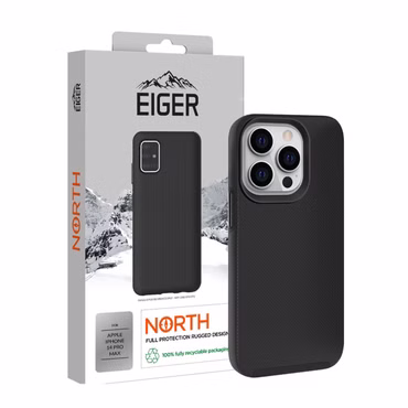 Eiger North Case iPhone 14 Pro Max schwarz