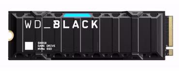 Western Digital WD Black SN850 NVMe 1TB M.2 PCIe4.0 Game Drive PS5