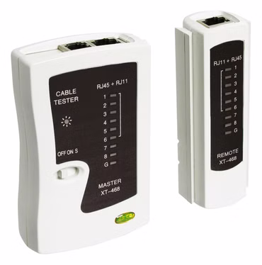 CAT Netzwerk- und Leitungstester XT-468 (beige/schwarz)