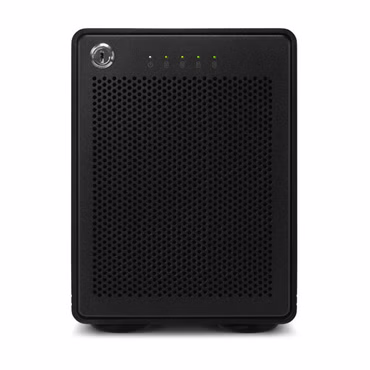 ThunderBay 4 - RAID 5 (schwarz, 4-Bay Storage Enclosure mit Dual Thunderbolt 3 Ports)