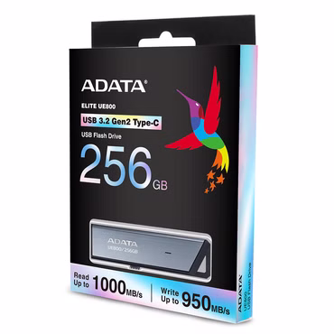 UE800 256 GB (aluminium (gebürstet), USB-C 3.2 (10 Gbit/s))