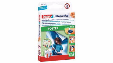 Powerstrips Poster, Kleber