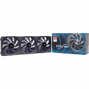 MagFlow 1225 PWM (schwarz, 3-Fan Kit, 120 mm)