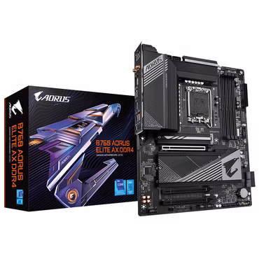 B760 AORUS ELITE AX DDR4, Mainboard