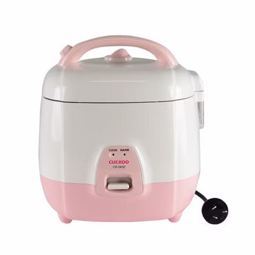 Reiskocher CR-0632 (weiß/rosa, 500 Watt, 1,08 Liter)