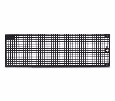 Frontgitter 3U (schwarz)