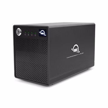 ThunderBay 4 mini (schwarz, Professional Grade 4-Drive HDD/SSD Thunderbolt 3 Enclosure)