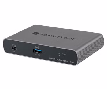 Echo 5 Thunderbolt 4 Hub (silber/schwarz)