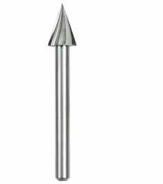 Hochgeschwindigkeits-Fräsmesser Ø 6,4mm (125) (2 Stück, Schaft Ø 3,2mm)