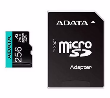 Premier Pro 256 GB microSDXC (UHS-I U3, Class 10, V30, A2)