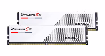 DIMM 32 GB DDR5-5600 (2x 16 GB) Dual-Kit (weiß, F5-5600J4040C16GX2-RS5W, Ripjaws S5, INTEL XMP)