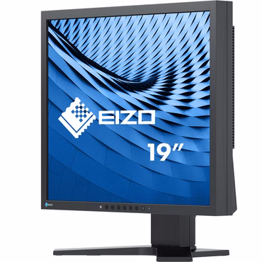 FlexScan S1934 (48 cm (19 Zoll), schwarz, SXGA, IPS, DVI, DisplayPort, VGA, Audio)