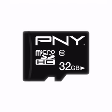CARD 32GB PNY Performance Plus MicroHC Klasse 10 Schwarz