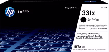 HP Toner 331X W1331X Schwarz