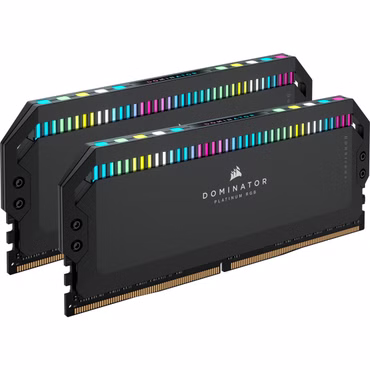 DIMM 64 GB DDR5-6400 (2x 32 GB) Dual-Kit (schwarz, CMT64GX5M2B6400C32, Dominator Platinium, INTEL XMP)