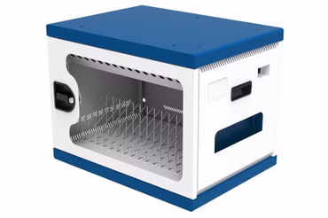 GoodConnections GEMMA N16 Notebook-Ladeschrank Weiß/Blau