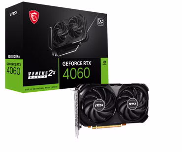 MSI GeForce RTX 4060 8GB VENTUS 2X BLACK OC