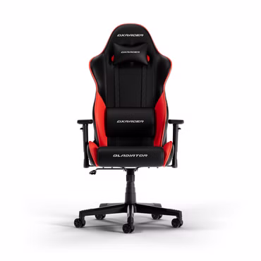 DXRacer GLADIATOR L Gaming Stuhl schwarz/rot
