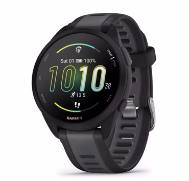Garmin Forerunner 165 GPS Smartwatch schwarz/grau