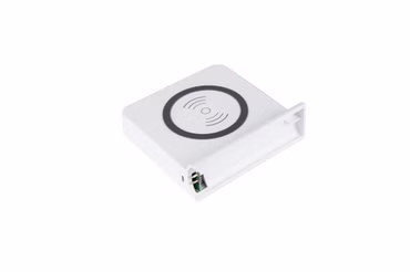 Qi Wireless Charging Pad 15 Watt (weiß, für USB-Desktop-Schnellladestation PCA-D006W (linke Seite))