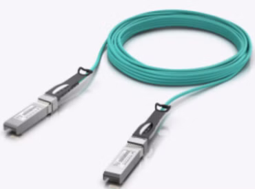 UniFi Long-Range Direct Attach Kabel (AOC), 10Gbps (blaugrün, 5 Meter)