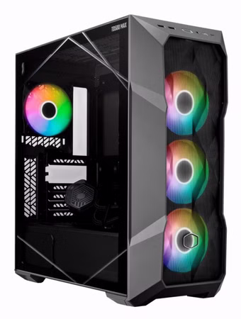 TD500 MAX (gunmetal, Tempered Glass)