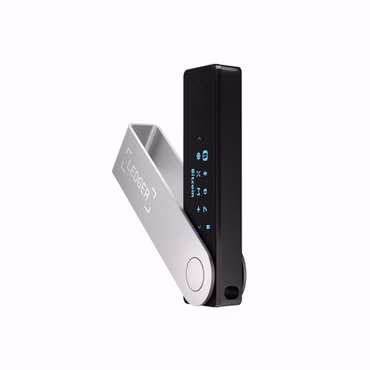 Ledger Nano X Hardware Wallet schwarz
