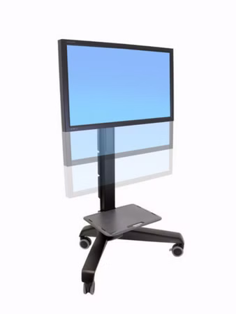 Neo-Flex Mobile MediaCenter UHD / LCD-Größe 50"-65" / Belastbarkeit 41-54,4kg /Anhebung 51cm /Neigung 20° / Drehung 90°/VESA MIS-D/F