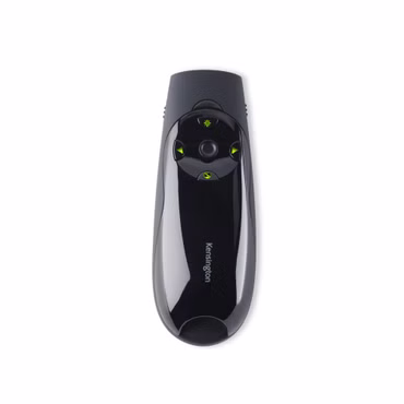 Kensington Presenter Expert Green Laser with Cursor Control - Präsentations-Fernsteuerung - HF - Schwarz