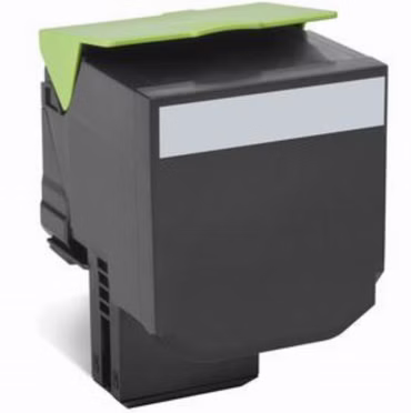 802XK Rückgabe-Toner Schwarz extra Kapazität 8000 Seiten kompatibel zu den Modellen / CX510de / CX510dhe / CX510dthe
