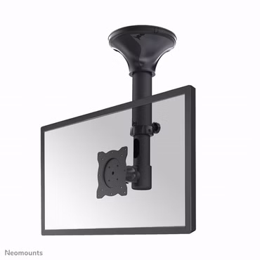 NewStar Flatscreen Ceiling Mount (Height: 37-47 cm) / 10"-30" / schwarz