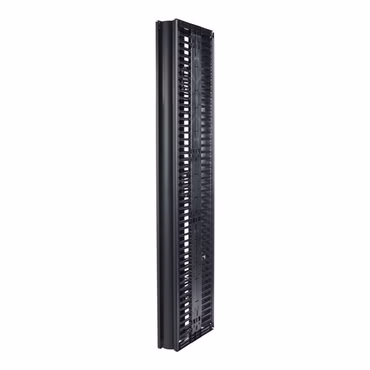 Rackzubehör / Valueline, Vertical Cable Manager for 2 & 4 Post Racks, 84"H X 6"W, Double-Sided with Doors